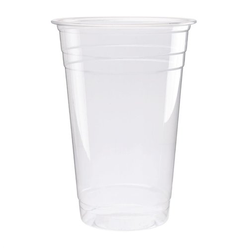 Fiesta Green Transparent Fiesta Compostable PLA Cold Cups 568 ml (Pack of 1000) Fiesta Green Transparent Fiesta Compostable PLA Cold Cups 568 ml (Pack of 1000)