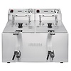 Buffalo 2-Tank Countertop Electric Fryer 2 x 8 L, 2x 2,9 kW Buffalo 2-Tank Countertop Electric Fryer 2 x 8 L, 2x 2,9 kW