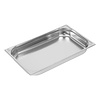 Vogue Stainless Steel Gastronorm Pan 1/1 65 mm Vogue Stainless Steel Gastronorm Pan 1/1 65 mm