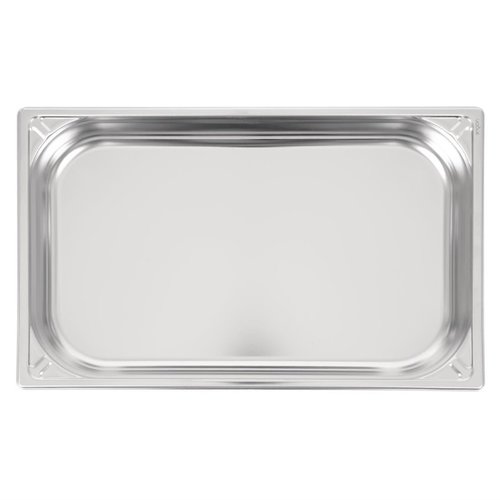 Vogue Stainless Steel Gastronorm Pan 1/1 65 mm Vogue Stainless Steel Gastronorm Pan 1/1 65 mm