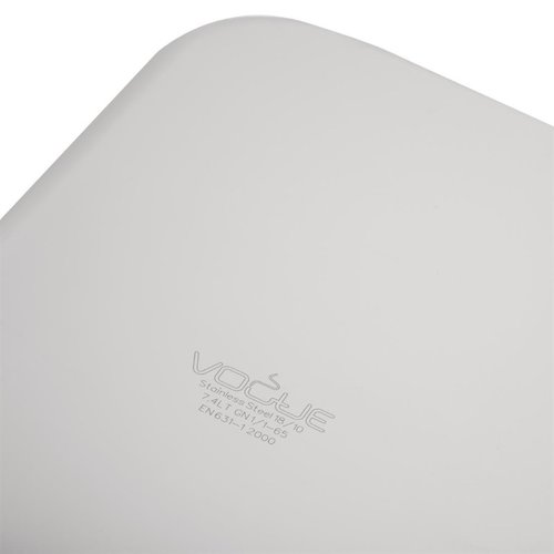 Vogue Stainless Steel Gastronorm Pan 1/1 65 mm Vogue Stainless Steel Gastronorm Pan 1/1 65 mm