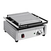 Buffalo Single Cast Iron Contact Grill, Grooved Grill Plate, 300 x 226 mm, 2,2 kW