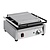 Buffalo Single Cast Iron Contact Grill, Grooved Grill Plate, 300 x 226 mm, 2,2 kW