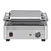 Buffalo Grill kontaktowy pojedyńczy żeliwny, płyta ryflowana, 300 x 226 mm, 2,2 kW