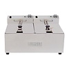 Buffalo 2-Tank Countertop Electric Fryer 2 x 5 L, 2 x 2,8 kW
