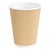 Fiesta Brown Disposable Coffee Cups Ripple Wall Kraft 340 ml (Pack of 500)
