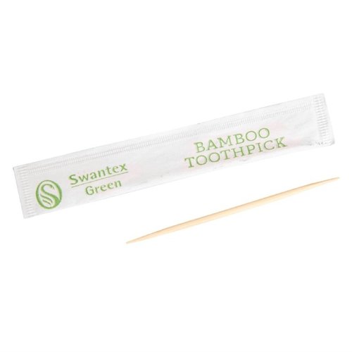 XXLselect Individually Wrapped Biodegradable Bamboo Toothpicks (Pack of 1000) XXLselect Individually Wrapped Biodegradable Bamboo Toothpicks (Pack of 1000)