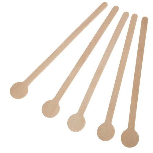 Fiesta Green Biodegradable Wooden Cocktail Stirrers 150mm (Pack of 100) Fiesta Green Biodegradable Wooden Cocktail Stirrers 150mm (Pack of 100)