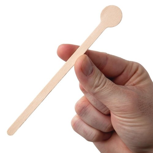 Fiesta Green Biodegradable Wooden Cocktail Stirrers 150mm (Pack of 100) Fiesta Green Biodegradable Wooden Cocktail Stirrers 150mm (Pack of 100)