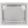 Vogue Stainless Steel Gastronorm Pan 1/2 65 mm Vogue Stainless Steel Gastronorm Pan 1/2 65 mm