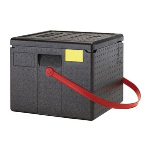 Cambro Pojemnik termoizolacyjny do pizzy 410x410x(h)249mm, ładowany od góry, czarny, EPP GoBox