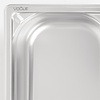 Vogue Stainless Steel Gastronorm Pan 1/4 65 mm