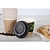 Fiesta Green Kompostowalna pokrywka do kubka na espresso 113 ml czarna (1000 szt.)