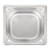 Vogue Stainless Steel Gastronorm Pan 1/6 100 mm