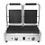 Buffalo Double Cast Iron Contact Grill, Grooved Grill Plate, 210 x 226 mm, 2,9 kW