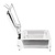 Olympia Electric Chafing Dish with a Glass Hinged Cover 6 L