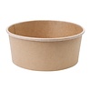 Fiesta Green Compostable Round Kraft Salad Bowls 500ml / 18oz (Pack of 300) Fiesta Green Compostable Round Kraft Salad Bowls 500ml / 18oz (Pack of 300)
