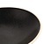 Olympia Talerz płytki, Ø200 mm, 250 ml, Canavas czarny (6 szt.)