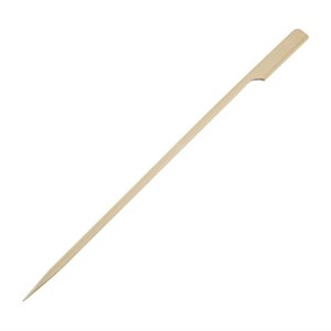 Fiesta Green Biodegradable Bamboo Paddle Skewers 210mm (Pack of 100) Fiesta Green Biodegradable Bamboo Paddle Skewers 210mm (Pack of 100)