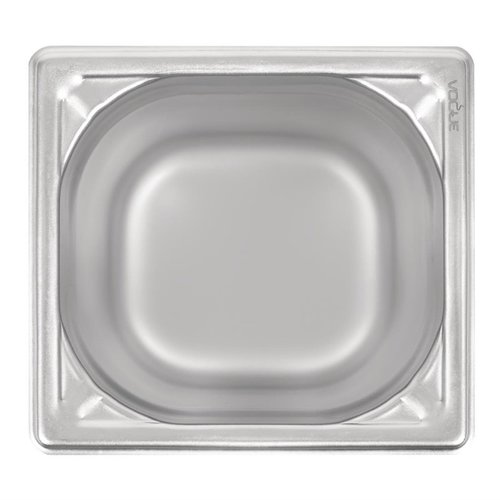 Vogue Stainless Steel Gastronorm Pan 1/6 200 mm