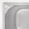 Vogue Stainless Steel Gastronorm Pan 1/6 200 mm