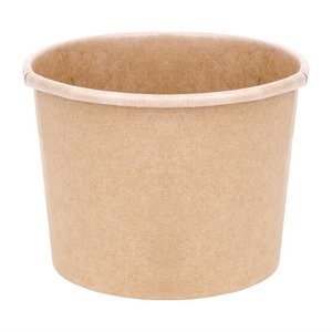 Fiesta Green Kompostowalne pojemniki na zupę 98mm 340ml / 12oz (Zestaw 500 sztuk)