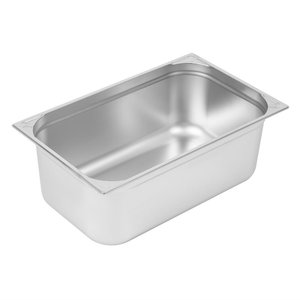 Vogue Stainless Steel Gastronorm Pan 1/1 200 mm Vogue Stainless Steel Gastronorm Pan 1/1 200 mm