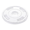 Fiesta Green Transparent Fiesta Compostable PLA Cold Cup Flat Lid (Pack of 1000)