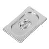 Vogue Stainless Steel Gastronorm Lid 1/9