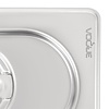 Vogue Stainless Steel Gastronorm Lid 1/9