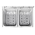Buffalo 2-Tank Countertop Electric Fryer 2 x 5 L, 2x 2,8 kW with Digital Timer
