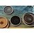 Olympia Shallow Plate, Ø180 mm, Canvas, Blue Granite (Pack of 6)