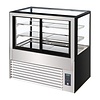 Polar Refrigeration  Refrigerated Display Rectangular, 385 L, from 2°C to 8°C, Stationary, Black-Silver Polar Refrigeration  Refrigerated Display Rectangular, 385 L, from 2°C to 8°C, Stationary, Black-Silver