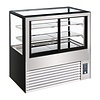 Polar Refrigeration  Refrigerated Display Rectangular, 385 L, from 2°C to 8°C, Stationary, Black-Silver Polar Refrigeration  Refrigerated Display Rectangular, 385 L, from 2°C to 8°C, Stationary, Black-Silver