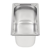 Vogue Stainless Steel Gastronorm Pan 1/4 150 mm Vogue Stainless Steel Gastronorm Pan 1/4 150 mm