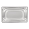 Vogue Stainless Steel Gastronorm Pan 1/4 150 mm Vogue Stainless Steel Gastronorm Pan 1/4 150 mm