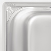 Vogue Stainless Steel Gastronorm Pan 1/4 150 mm Vogue Stainless Steel Gastronorm Pan 1/4 150 mm