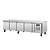 Polar Refrigeration  Four Door Refrigerated Table 420 L, from -2 °C to 8 °C, Side-Mounted Compressor