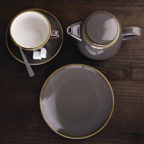 Olympia Talerz płytki, Ø178 mm, Kiln, szary (6 szt.)