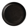 Olympia Shallow Plate, Ø180 mm, Canvas, Black (Pack of 6)