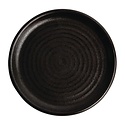Olympia Shallow Plate, Ø180 mm, Canvas, Black (Pack of 6)