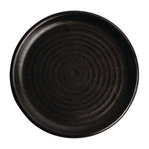 Olympia Shallow Plate, Ø180 mm, Canvas, Black (Pack of 6) Olympia Shallow Plate, Ø180 mm, Canvas, Black (Pack of 6)