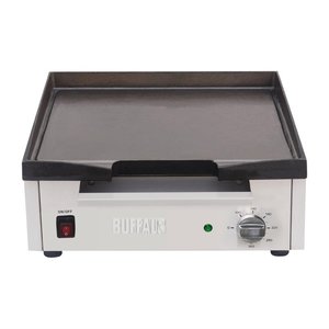 Buffalo Countertop Electric Cast Iron Griddle 385 x 280 mm, Smooth, 1,8 kW Buffalo Countertop Electric Cast Iron Griddle 385 x 280 mm, Smooth, 1,8 kW
