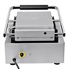 Buffalo Single Cast Iron Contact Grill, Grooved Grill Plate, 210 x 226 mm, 1,5 kW