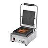 Buffalo Single Cast Iron Contact Grill, Grooved Grill Plate, 210 x 226 mm, 1,5 kW