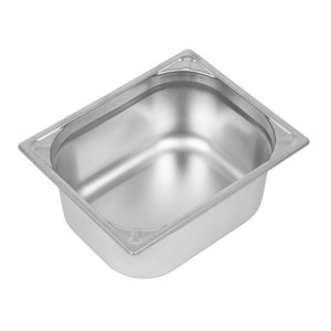 Vogue Stainless Steel Gastronorm Pan 1/2 150 mm Vogue Stainless Steel Gastronorm Pan 1/2 150 mm