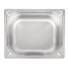 Vogue Stainless Steel Gastronorm Pan 1/2 150 mm Vogue Stainless Steel Gastronorm Pan 1/2 150 mm