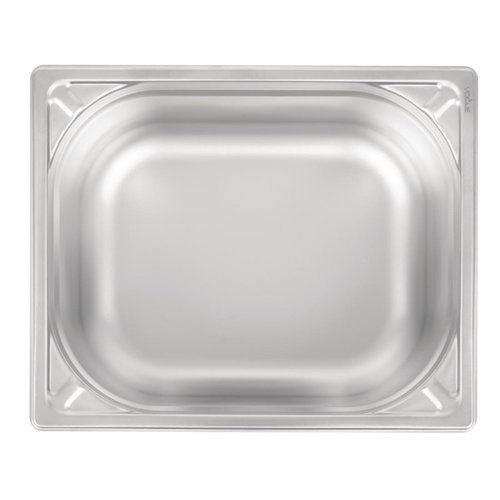 Vogue Stainless Steel Gastronorm Pan 1/2 150 mm Vogue Stainless Steel Gastronorm Pan 1/2 150 mm