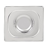 Vogue Stainless Steel Gastronorm Lid 1/6