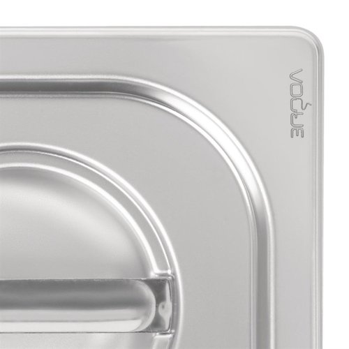 Vogue Pokrywka GN 1/6 ze stali nierdzewnej Vogue Pokrywka GN 1/6 ze stali nierdzewnej